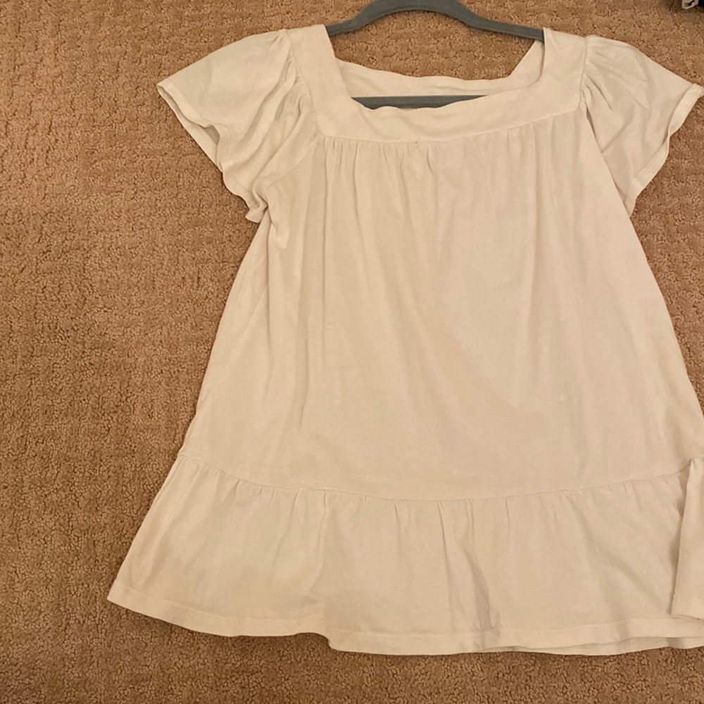 CREWCUTS-white blouse